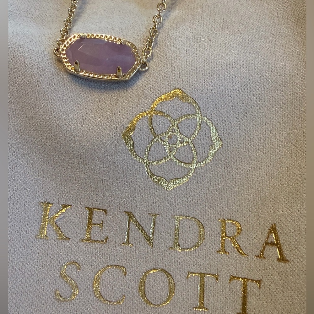 Kendra Scott Bag - Gold and Cream Elegance